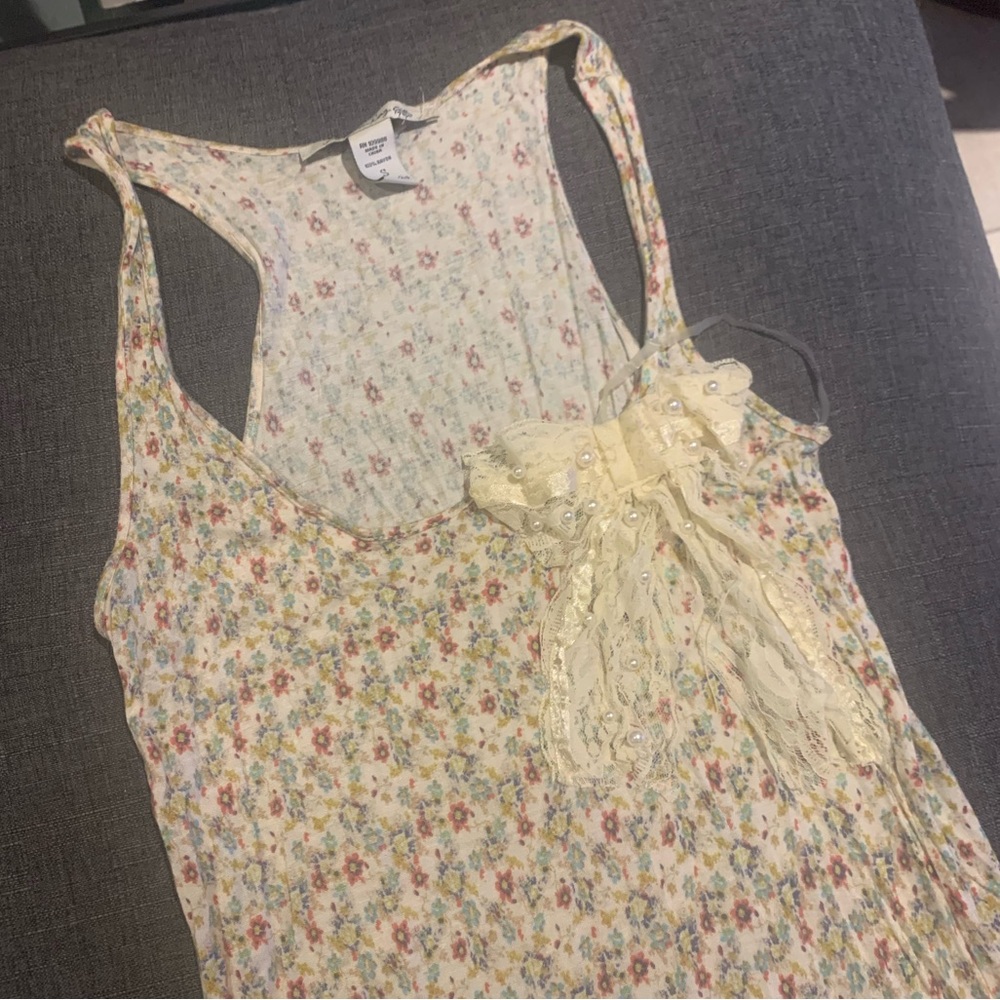 Floral tank/dress
